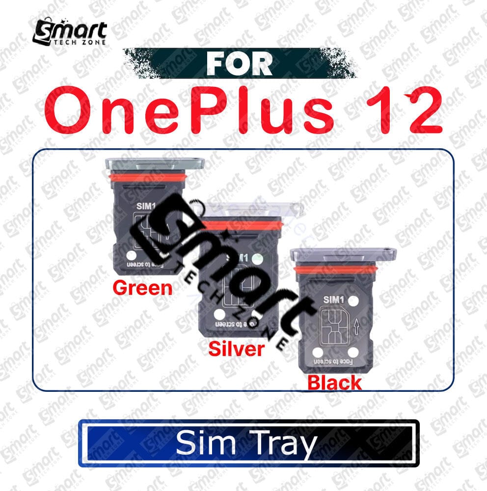 SIM Card Tray Holder For OnePlus 12 Sim Card Slot Reader Adapter Parts