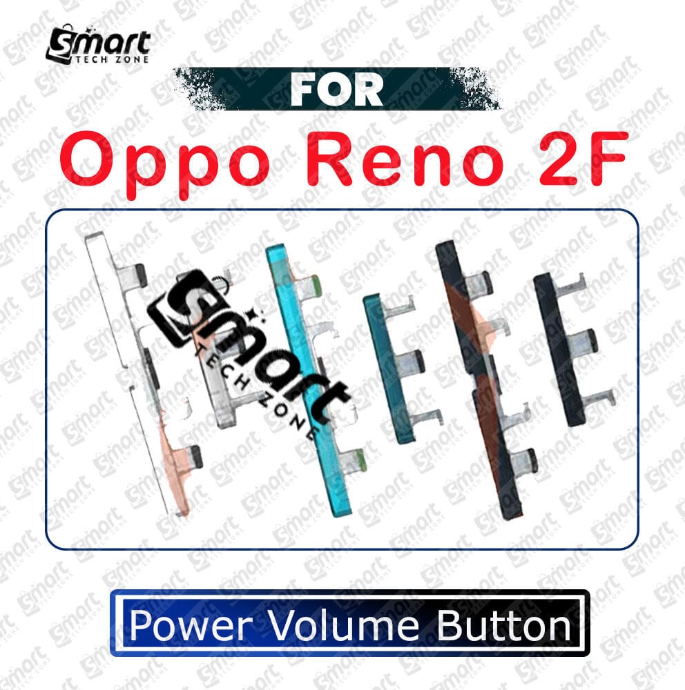 Power Volume Out Side Key Side Button For Oppo Reno 2F External Volume Button + Power ON OFF