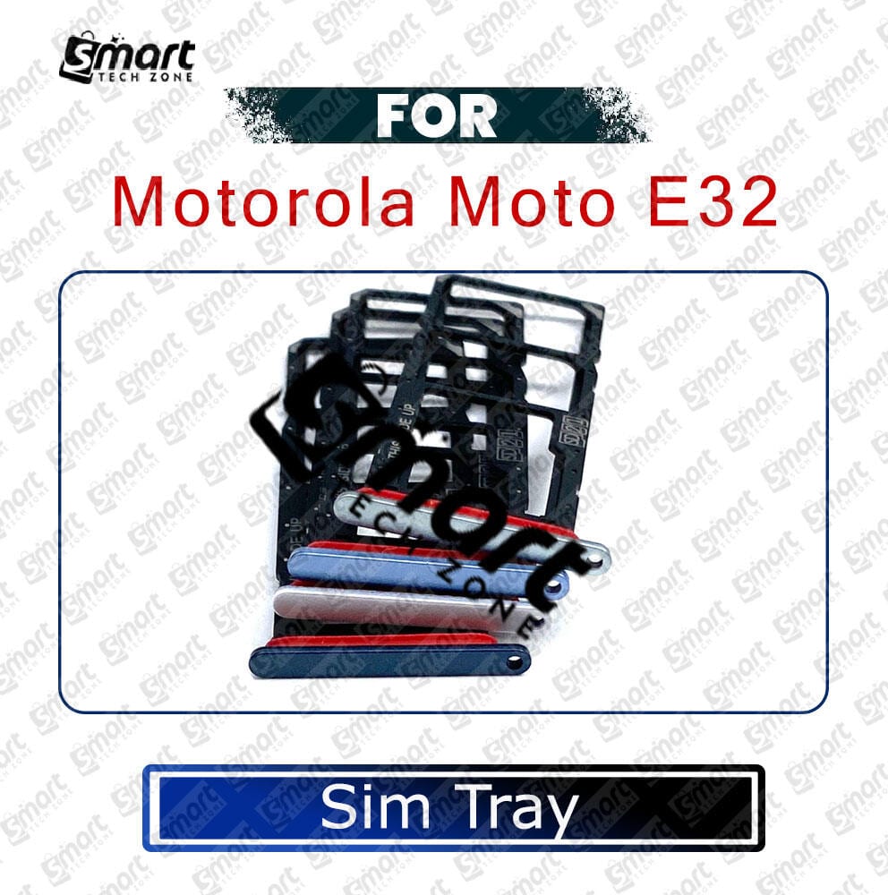 SIM Card Tray Holder For Motorola Moto E32 Sim Card Slot Reader Adapter Parts