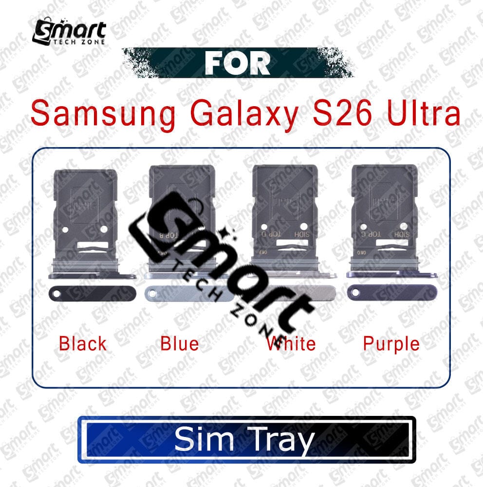 SIM Card Tray Holder For Samsung Galaxy S26 Ultra SM-S948B Sim Card Slot Reader Adapter Parts