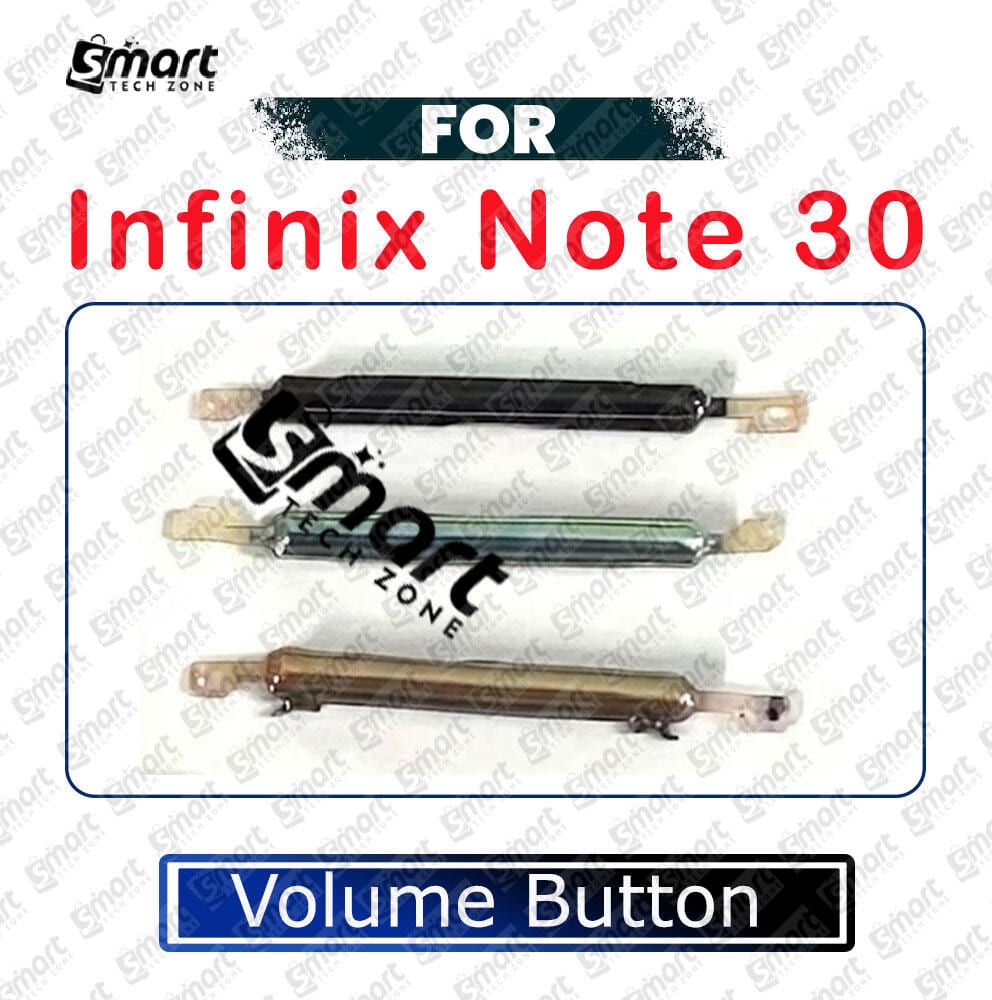 Replacement External Volume Button Key For Infinix Note 30