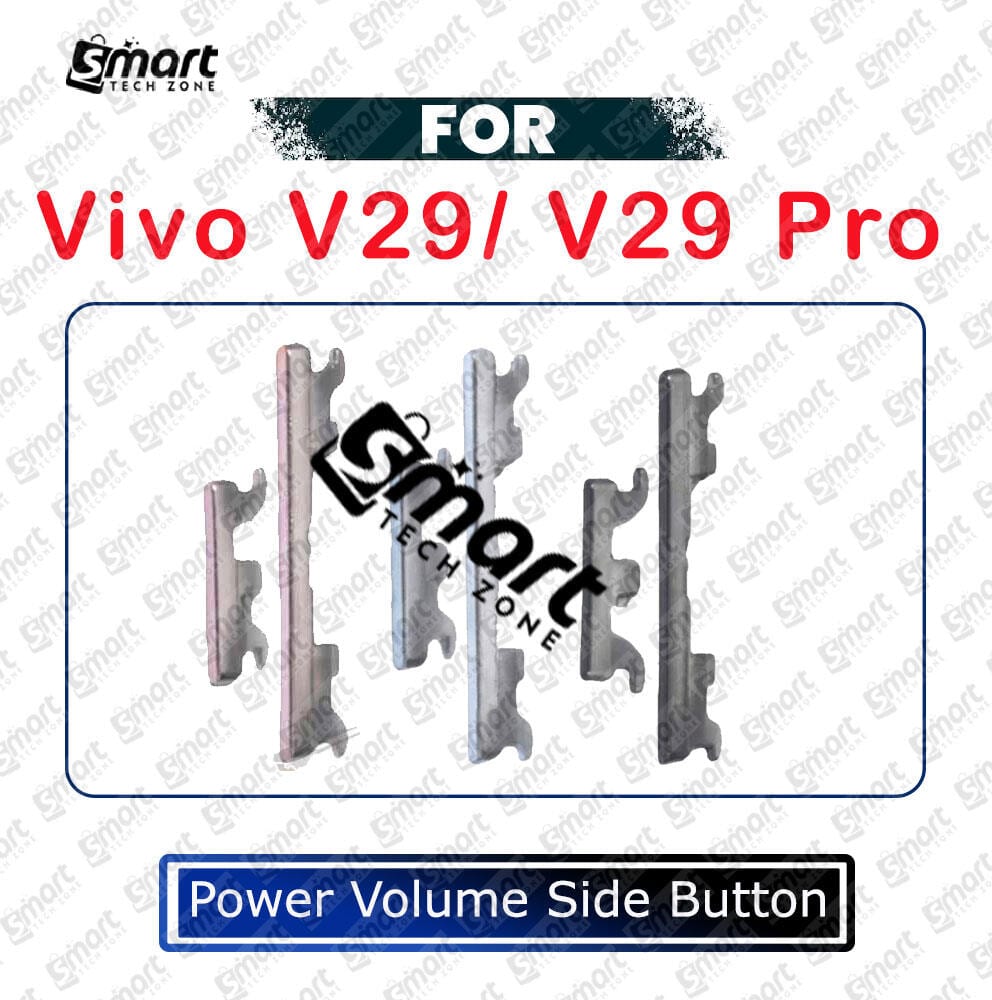 Power Volume Out Side Key Side Button For Vivo V29 V29 Pro External Volume Button + Power ON OFF