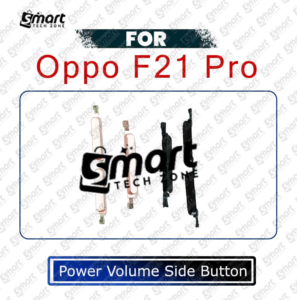 Power Volume OutSide Key Side Button For Oppo F21 Pro External Volume Button + Power ON OFF