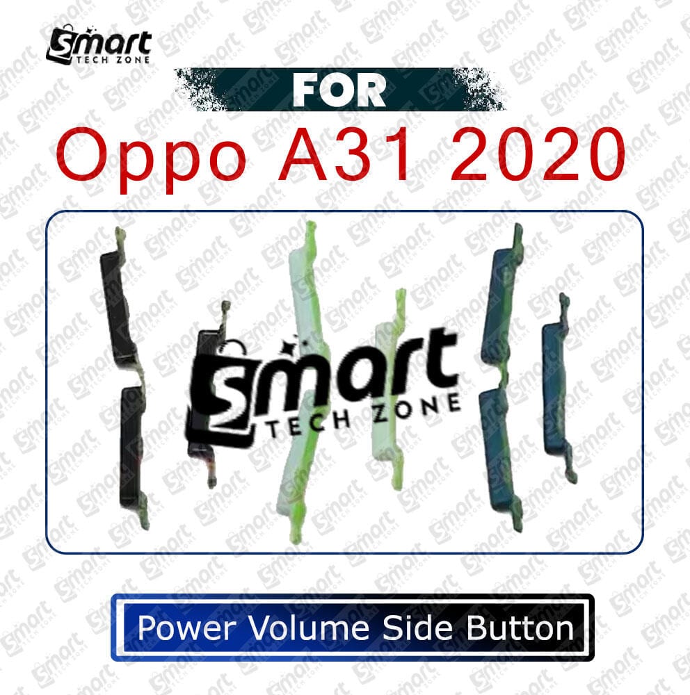 Power Volume OutSide Key Side Button For Oppo A31 2020 External Volume Button + Power ON OFF