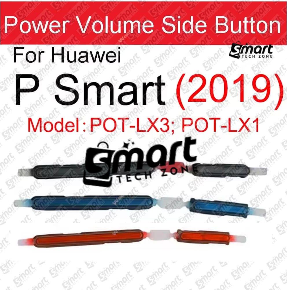 Power Volume OutSide Key Side Button For Huawei P smart 2019 External Volume Button + Power ON OFF
