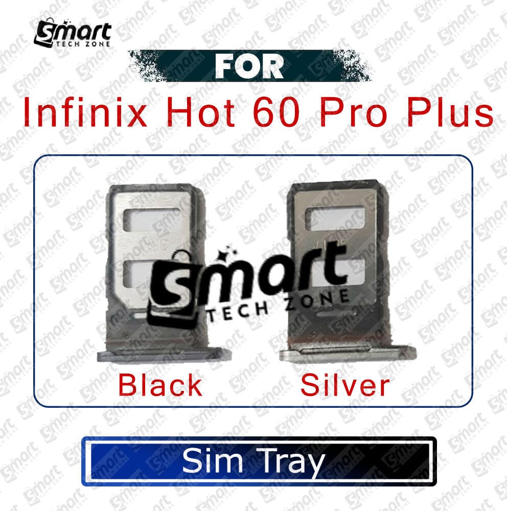 SIM Card Tray Holder For Infinix Hot 60 Pro Plus Sim Card Slot Reader Adapter Parts