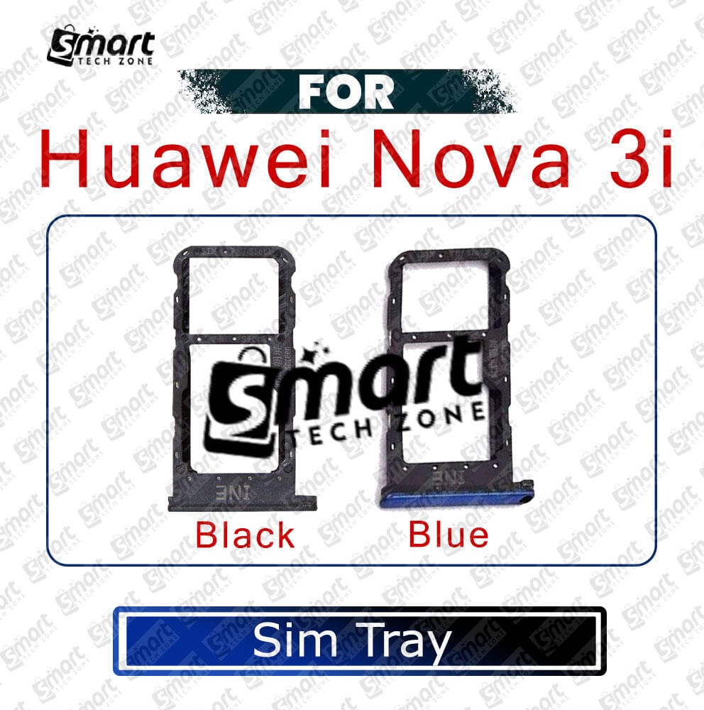 For Huawei Nova 3i Sim Tray Micro SD Card Slot with Sim Ejector Pin Replacement Parts