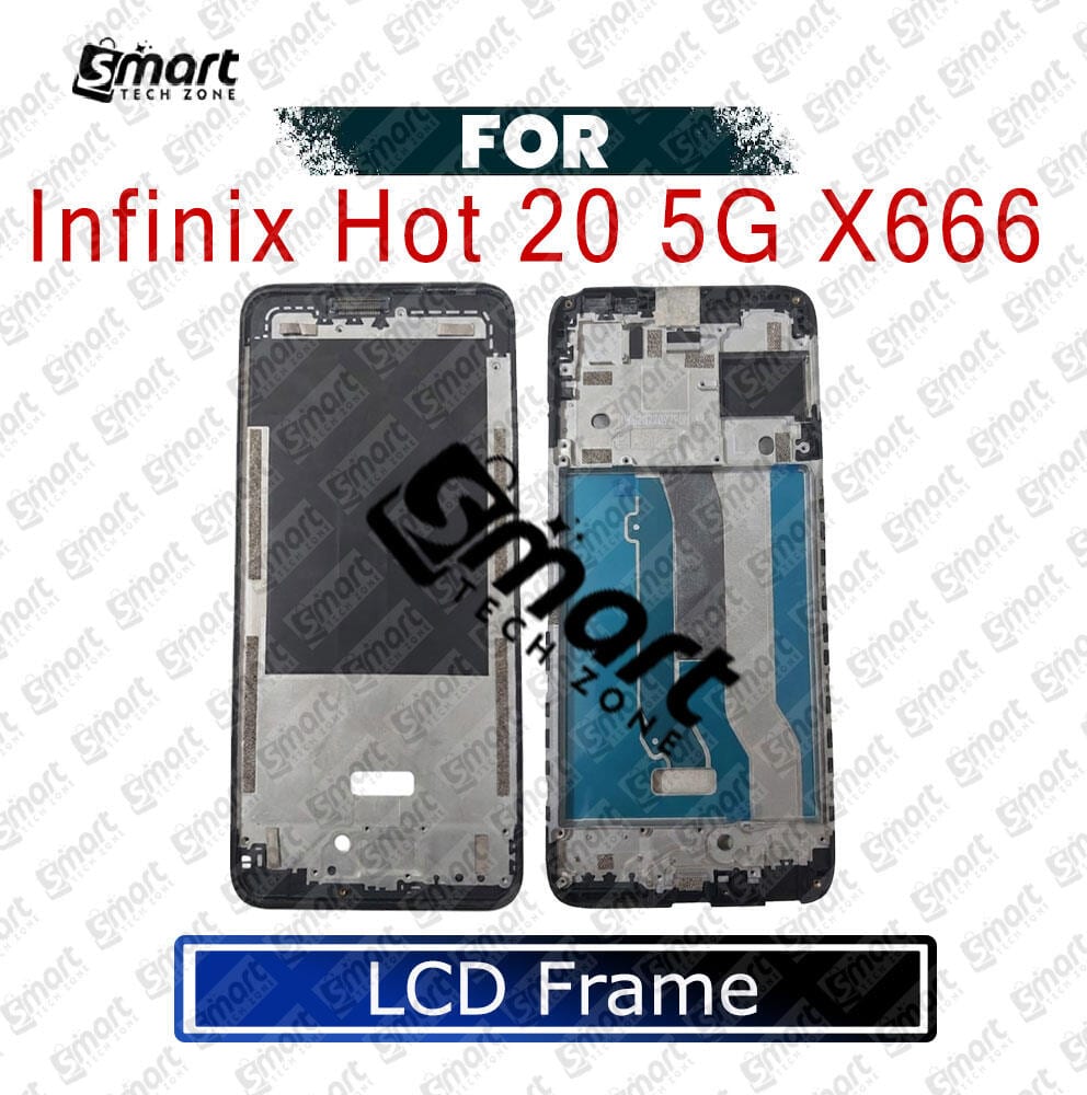 For Infinix Hot 20 5G X666 Only Front LCD Frame Middle Chassis Housing