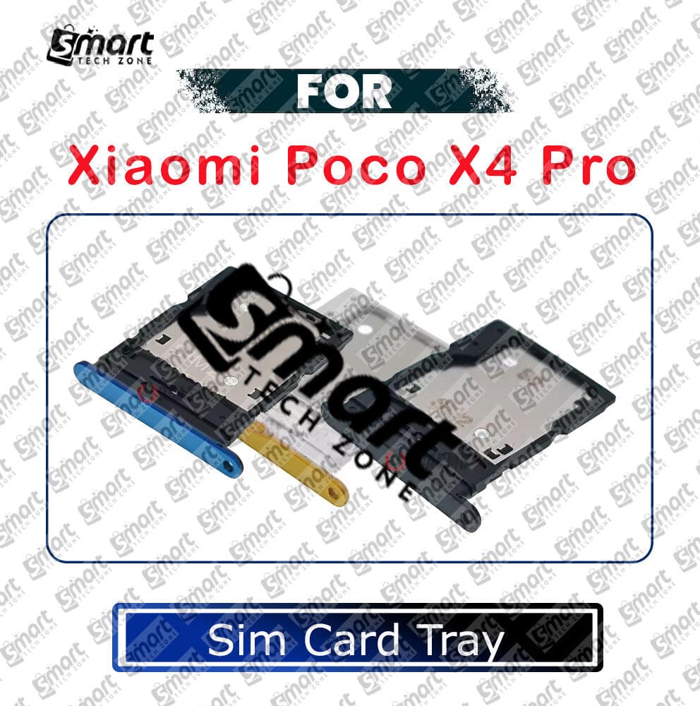For Xiaomi Poco X4 Pro Sim Tray Micro SD Card Slot with Sim Ejector Pin Replacement Parts