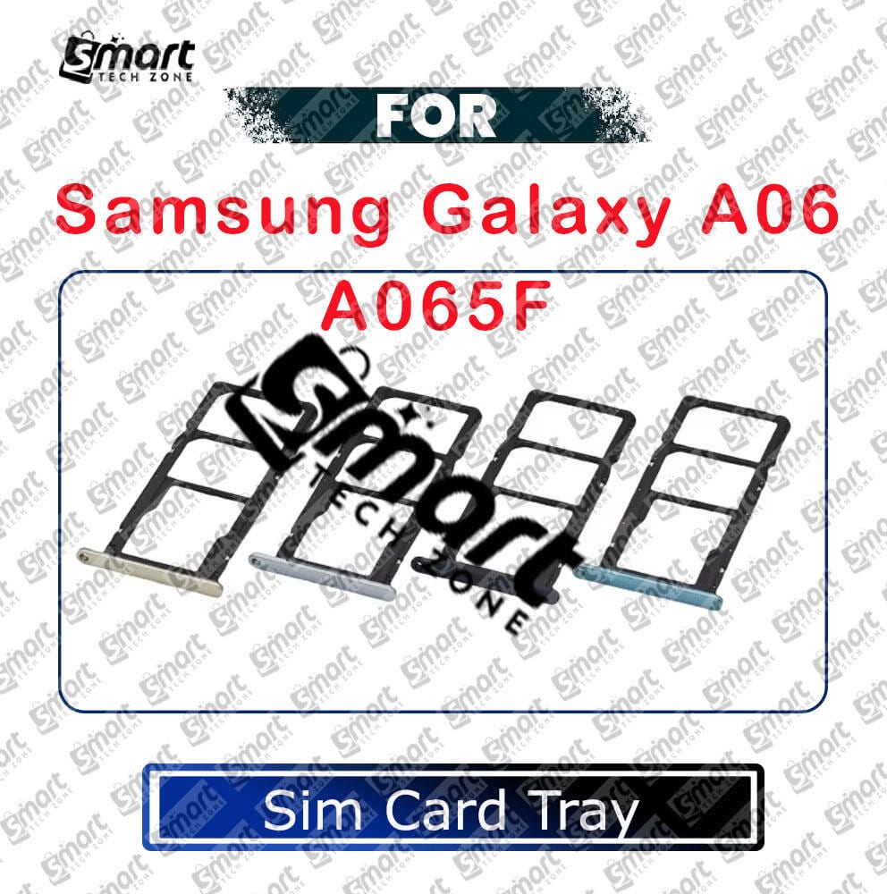 For Samsung Galaxy A06 A065F Sim Tray Micro SD Card Slot with Sim Ejector Pin Replacement Parts