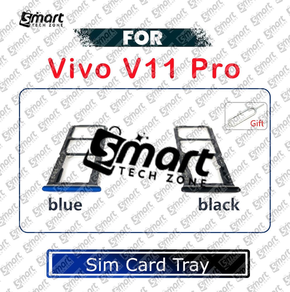For Vivo V11 Pro Sim Tray Micro SD Card Slot with Sim Ejector Pin Replacement Parts