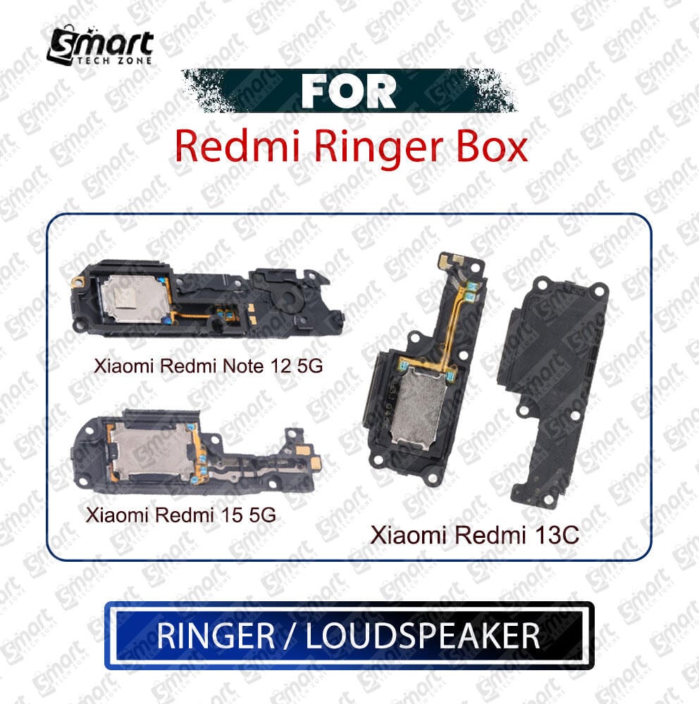 Loud Speaker Buzzer Ringer for Xiaomi Redmi Note 12 5G / Redmi 15 5G / Redmi 13C – Replacement Part