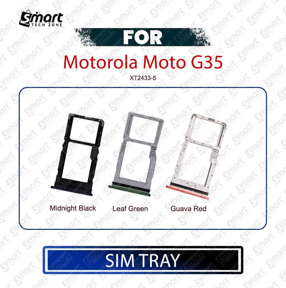 Motorola Moto G35 SIM Card Tray Holder – Replacement Part