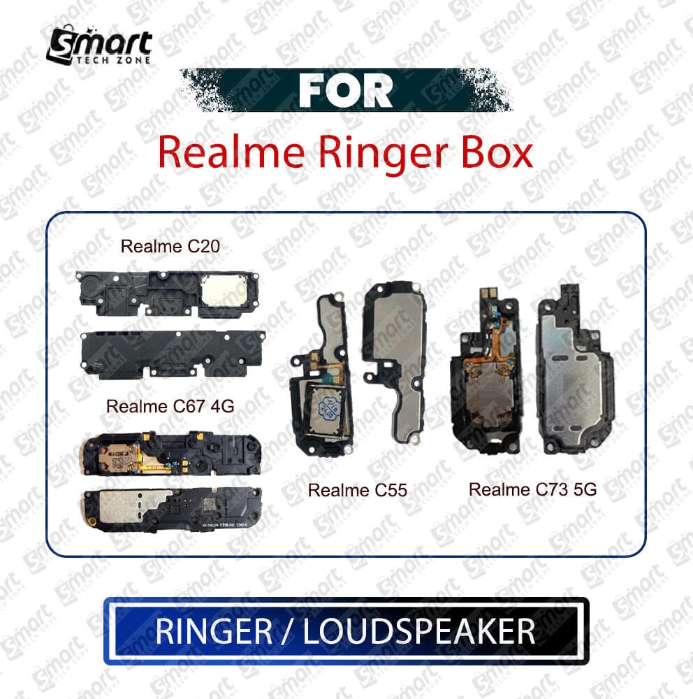 Loud Speaker Sound Buzzer Ringer for Realme C20, C55, C67 4G, C73 5G | Replacement Part