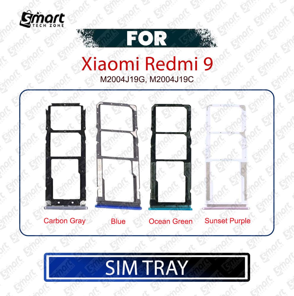Xiaomi Redmi 9 SIM Card Tray Holder – Replacement Part