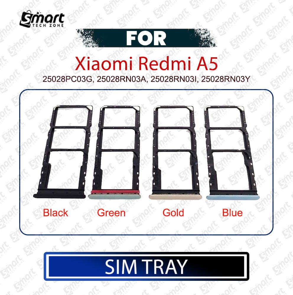 Xiaomi Redmi A5 Origenal Sim Tray Sim Door Dual Slot