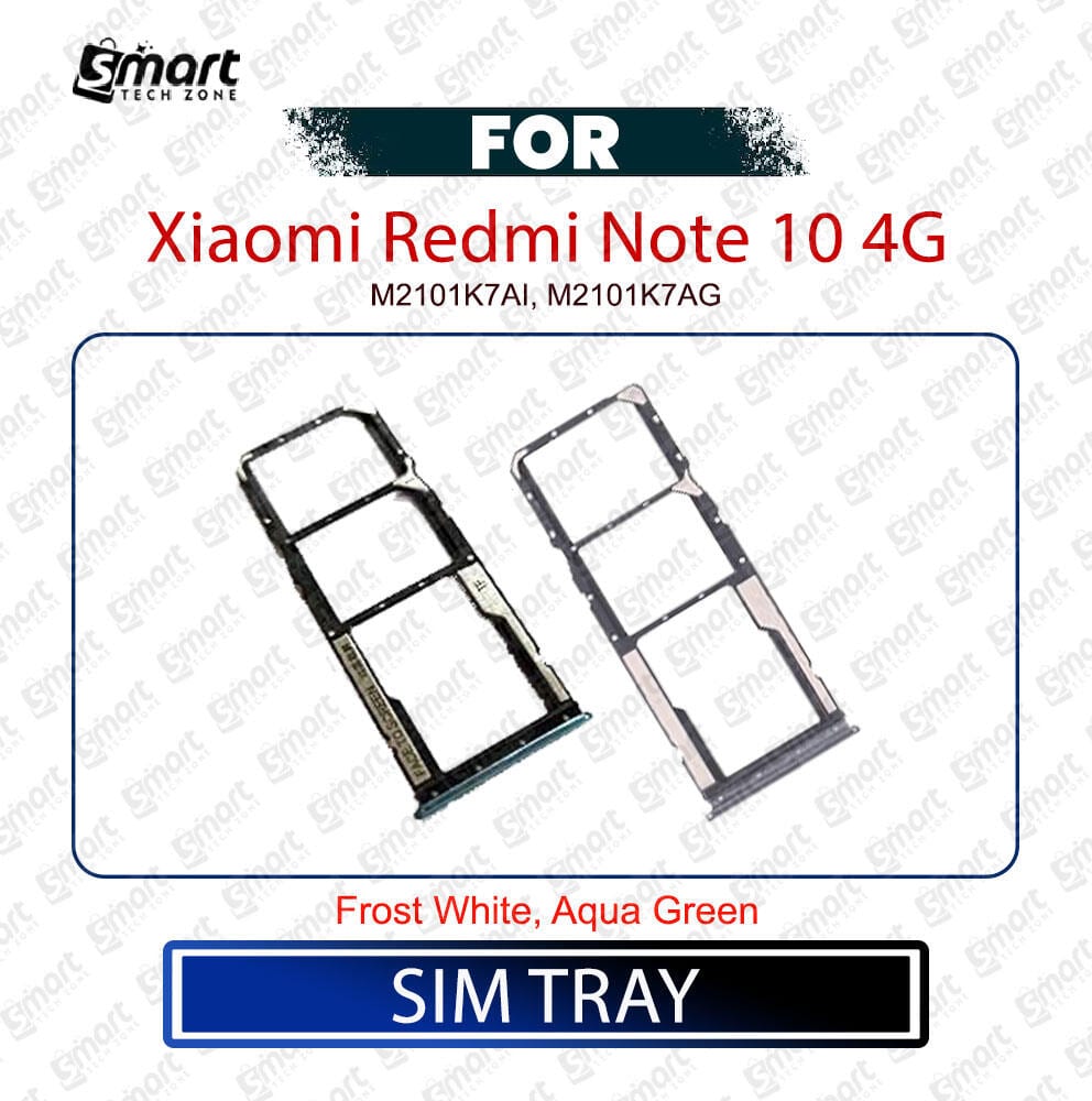 Xiaomi Redmi Note 10 4G SIM Tray & SD Card Holder – Replacement Part