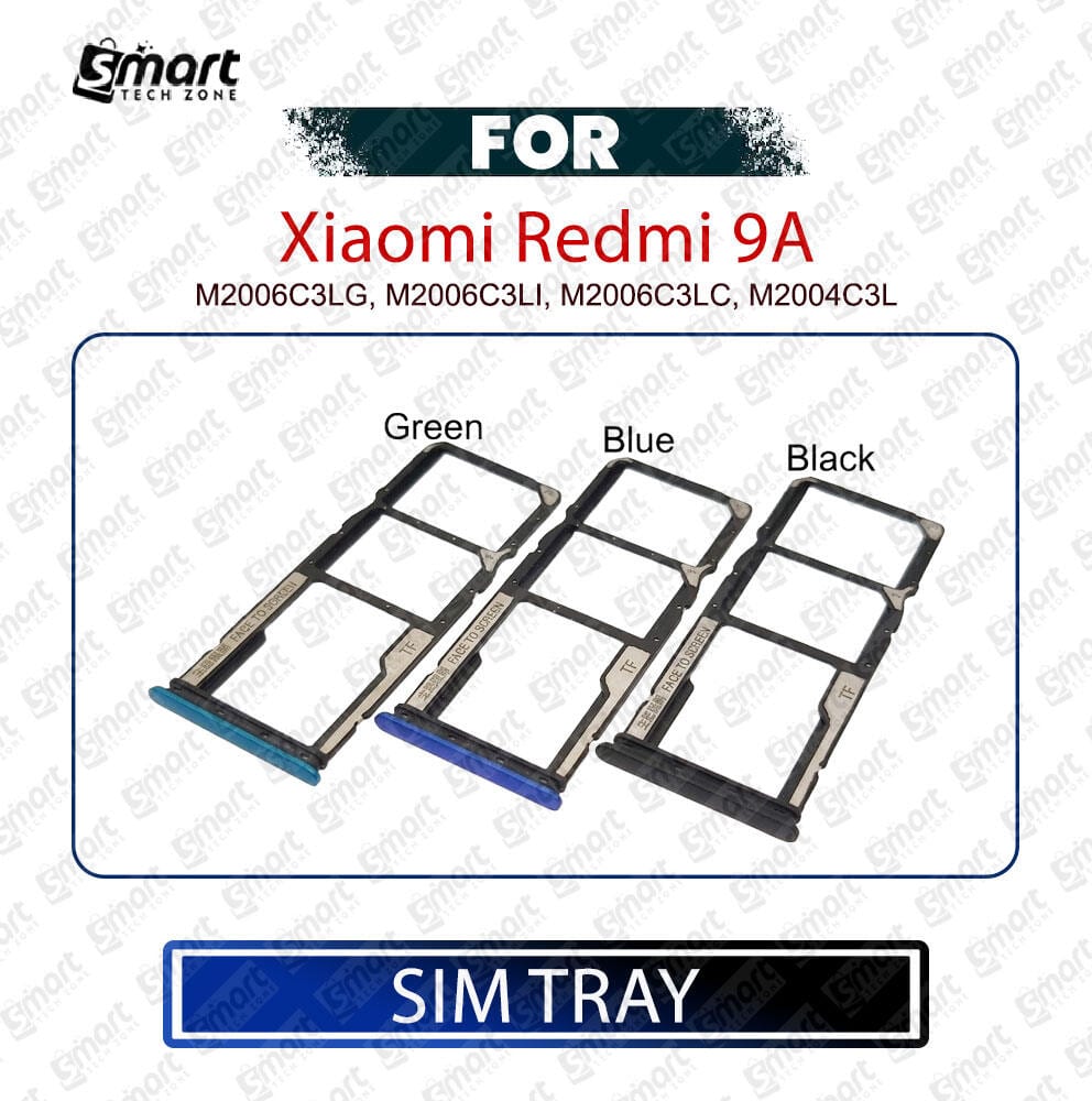 Xiaomi Redmi 9A SIM Card Tray Holder – Replacement Part