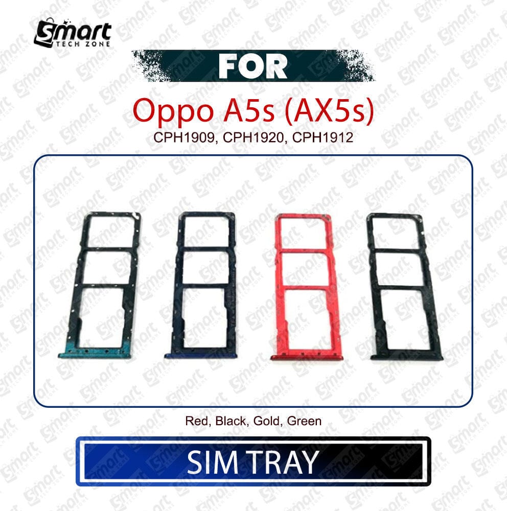 Oppo A5s (AX5s) SIM Tray / SIM Card Holder / SIM Slot – Replacement Part