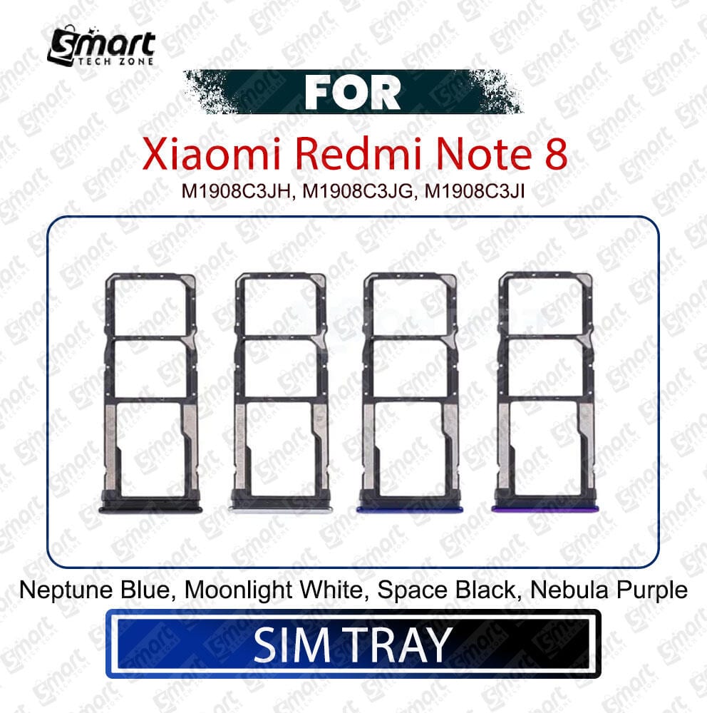 Xiaomi Redmi Note 8 SIM Card Tray Holder – Replacement Part