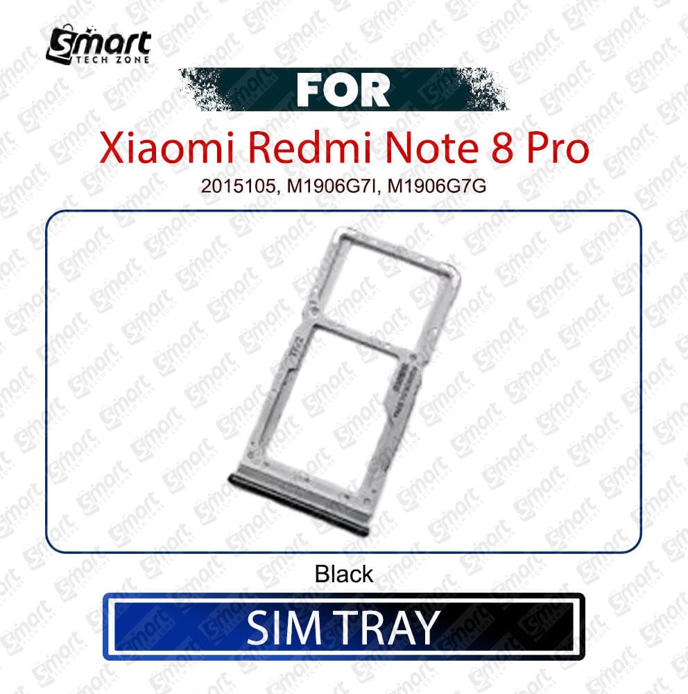 Xiaomi Redmi Note 8 Pro SIM Card Tray Holder – Replacement Part