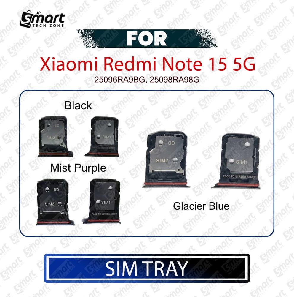 SIM Card Holder Tray for Xiaomi Redmi Note 15 5G