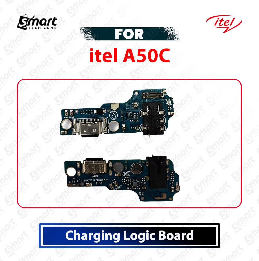 itel A50C Charging Logic Board Charging Port USB Plug PCB Dock Connector Replacement Spare Repair Part