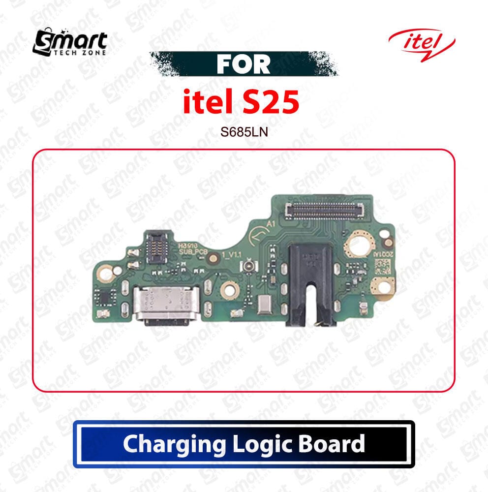 itel S25 Charging Logic Board Charging Port USB Plug PCB Dock Connector Replacement Spare Repair Part For S685LN