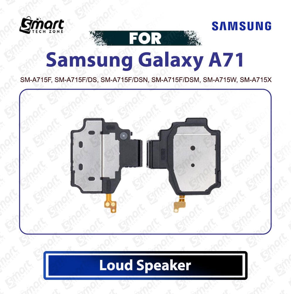 Samsung Galaxy A71 Loud Speaker Ringer Buzzer Sound Flex Ringer Box Compatible Loudspeaker Replacement Repair Spare Part