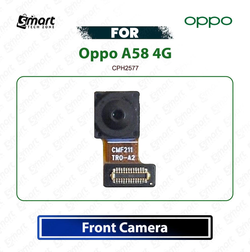 Oppo A58 4G Front Camera Module - Selfie Camera Flex Cable Replacement Repair Spare Part For CPH2577