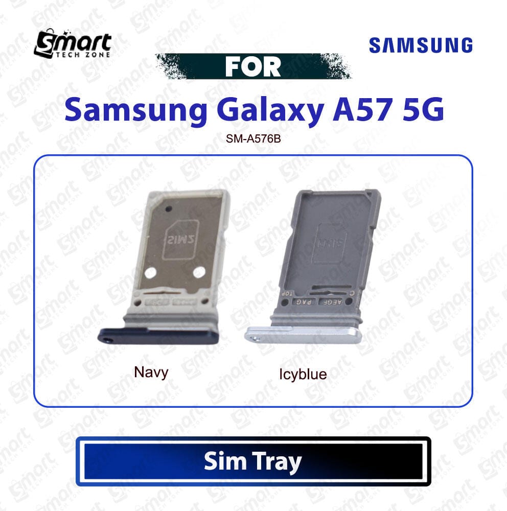  Samsung Galaxy A57 5G SIM Tray | SIM Card Tray | SIM Holder | SIM Slot Tray | Dual SIM Tray | SD Card Holder | Replacement | Premium Quality For SM-A576B