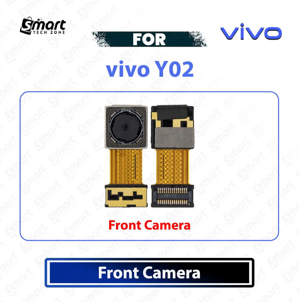 vivo Y02 Front Camera Module - Front Selfie Camera Flex Cable Ribbon Sensor Replacement Repair Spare Parts
