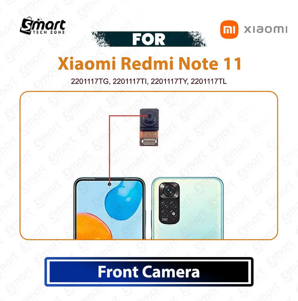 Xiaomi Redmi Note 11 Front Camera Module - Selfie Camera Flex Cable Replacement Repair Spare Part