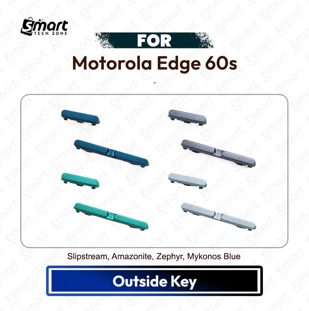 Motorola Edge 60s Power On Off, Volume Up Down Button Side Key, Outside Key Replacement Repair Spare Part