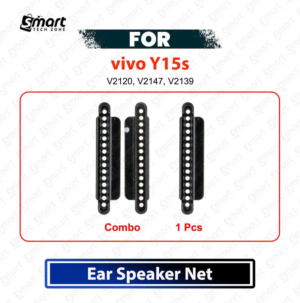 Vivo Y15s Earpiece Speaker Mesh Anti Dust Net - Top Ear Speaker Dustproof Grill Replacement Repair Spare Parts (V2120 / V2147 / V2139)
