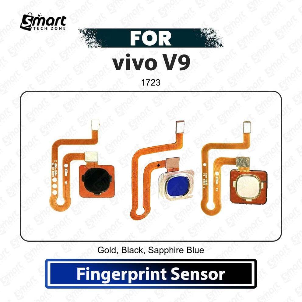 vivo V9 Fingerprint Sensor Flex Cable Ribbon Touch ID Sensor Connecting Cable Replacement Repair Spare Part For 1723