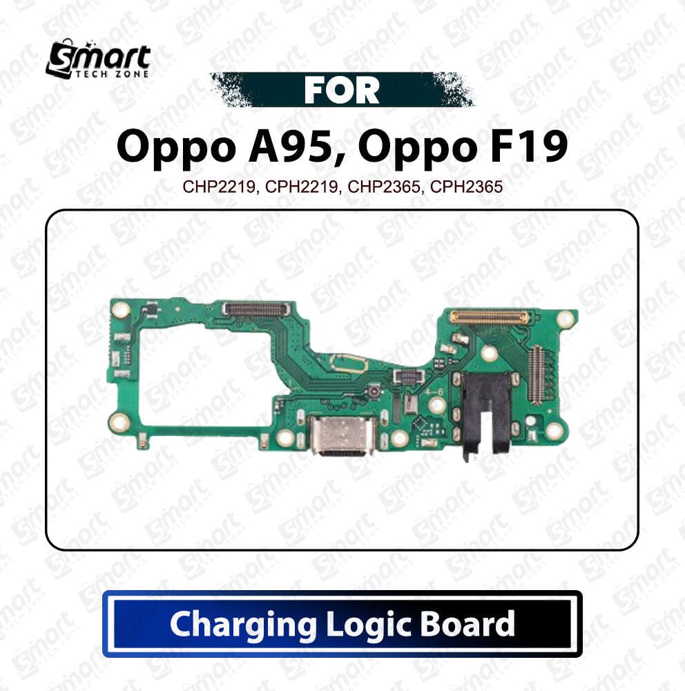 Oppo A95, Oppo F19 Charging Logic Board Charging Port USB Plug PCB Dock Connector Replacement Spare Repair Part