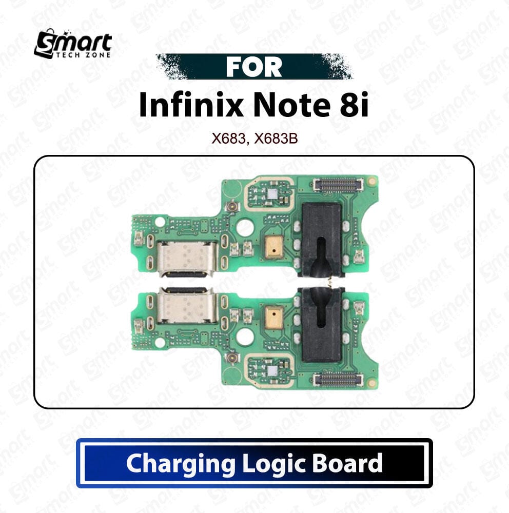 Infinix Note 8i Charging Logic Board Charging Port USB Plug PCB Dock Connector Replacement Spare Repair Part