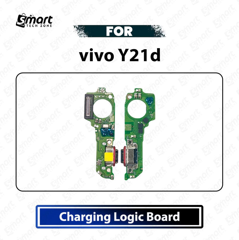 Vivo Y21d Charging Logic Board PCB Module - USB Charging Port Dock Connector Flex Cable Ribbon Replacement Repair Spare Parts