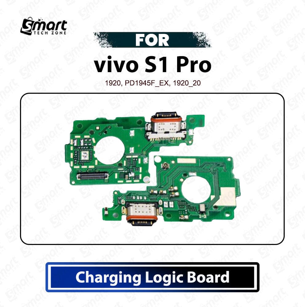 vivo S1 Pro Charging Logic Board Charging Port USB Plug PCB Dock Connector Replacement Spare Repair Part For 1920, PD1945F_EX, 1920_20
