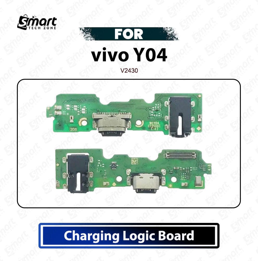 vivo Y04 Charging Logic Board Charging Port USB Plug PCB Dock Connector Replacement Spare Repair Part For V2430