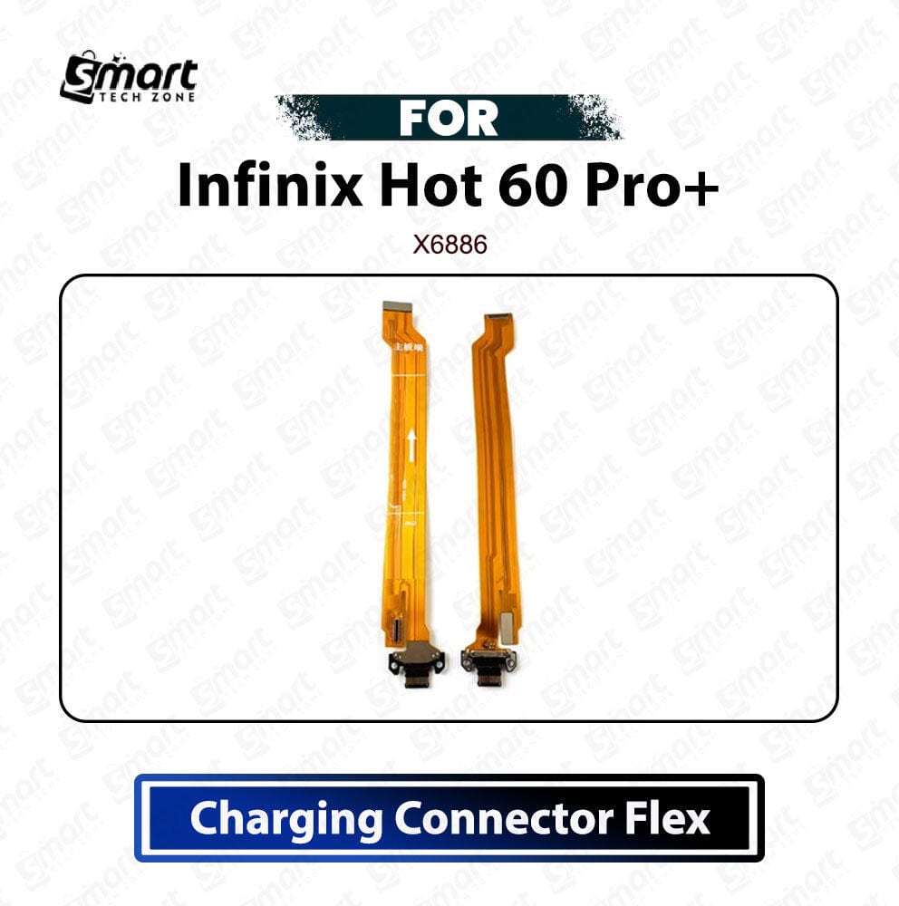 Infinix Hot 60 Pro+ Charging Port Flex Cable - USB Charging Port Dock Connector PCB Board Ribbon Replacement Repair Spare Parts