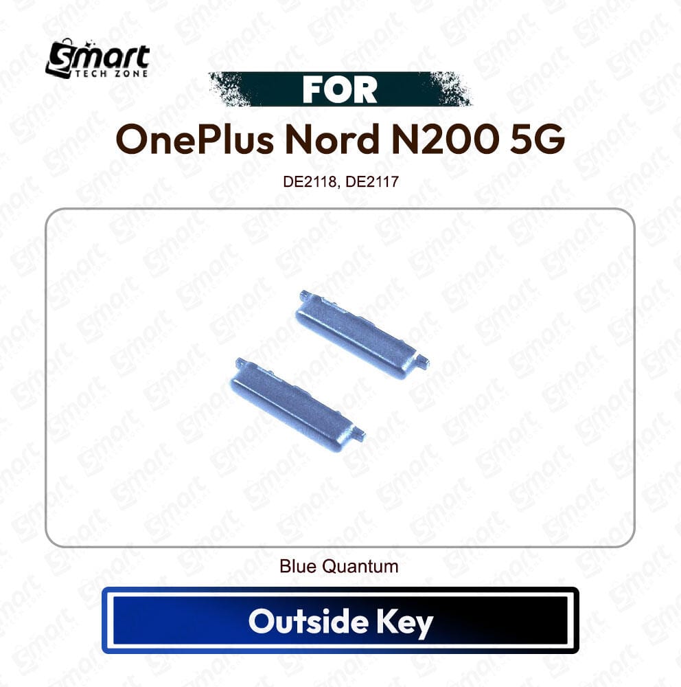 OnePlus Nrd N200 5G On Off, Volume Up Down Button Side Key, Outside Key Replacement Repair Spare Part For DE2118, DE2117