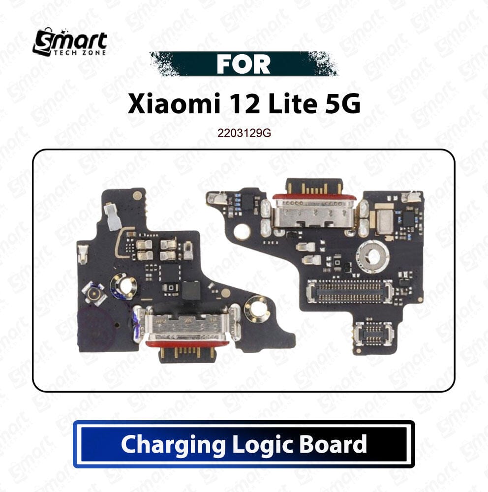 Xiaomi 12 Lite 5G Charging Logic Board Charging Port USB Plug PCB Dock Connector Replacement Spare Repair Part For 2203129G