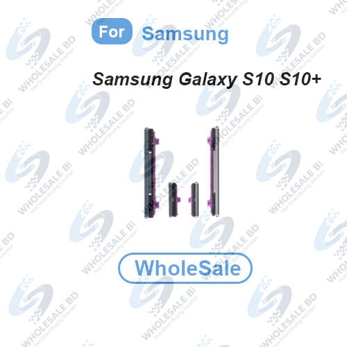 Power Volume Button Out Side Key For Samsung Galaxy S10 S10+ (SM-G973F, SM-G973U, SM-G973W, SM-G973U1, SM-G9730, SM-G973N, SM-G973X, SCV41, SM-G973C) External Volume Button + Power ON OFF (WholeSale)