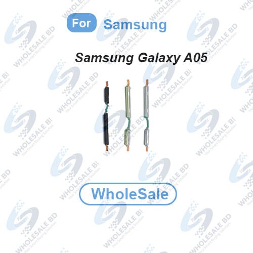 Compatible with Samsung Galaxy A05 (SM-A055F, SM-A055F/DS, SM-A055M, SM-A055M/DS) External Side Buttons Power On Off + Volume Control Button Outside Side Keys ( WholeSale)