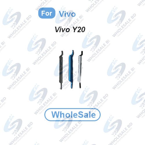 Compatible with Vivo Y20 (V2029, V2029_PK) External Side Buttons Volume Control Button Outside Side Keys (Wholesale)