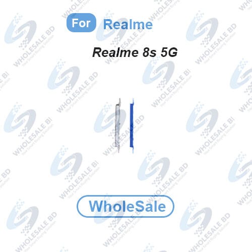 Volume Out Side Key Side Button For Realme 8s 5G External Side Buttons Volume Control Button Outside Side Keys (Wholesale)