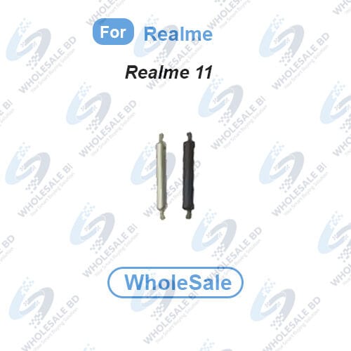 Volume Out Side Key Side Button For Realme 11 External Side Buttons Volume Control Button Outside Side Keys (Wholesale)