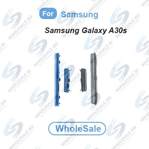 Power Volume Out Side Key Side Button For Samsung Galaxy A30s (SM-A307F, SM-A307FN, SM-A307G, SM-A307GN, SM-A307GT) External Side Buttons Volume Control Button Outside Side Keys (Wholesale)
